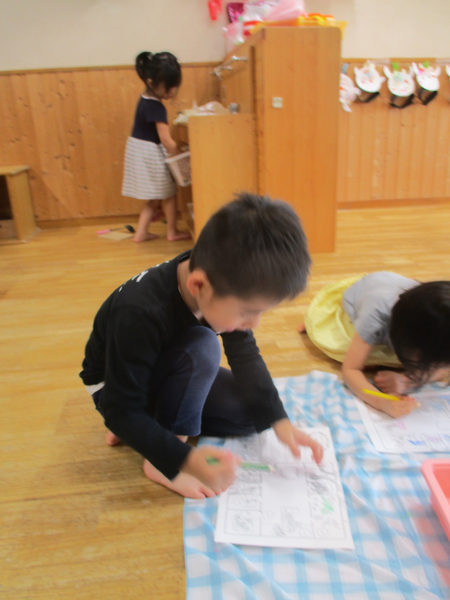 明日は…(こあら組) 新潟えきなかこども園